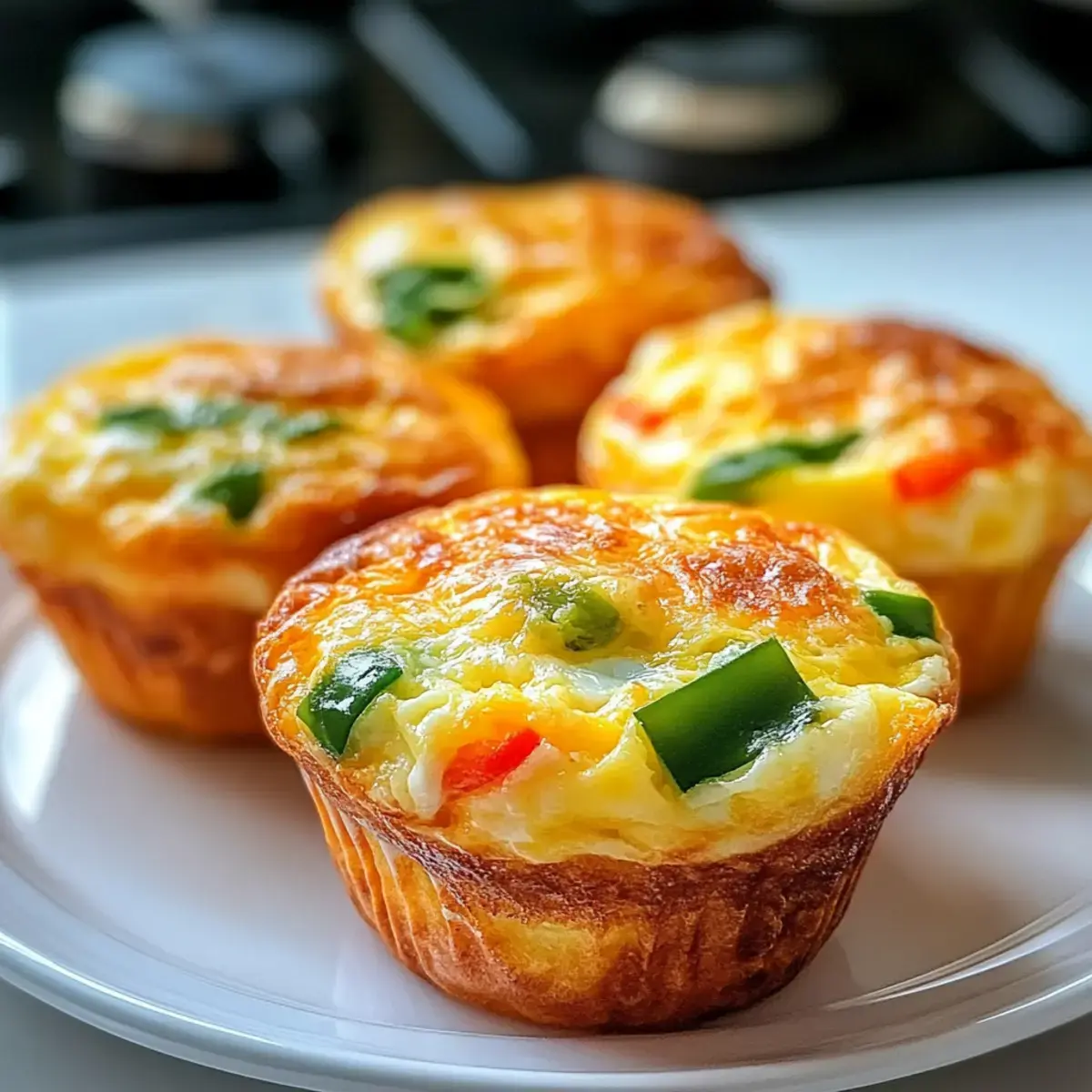 Hüttenkäse-Ei-Muffins