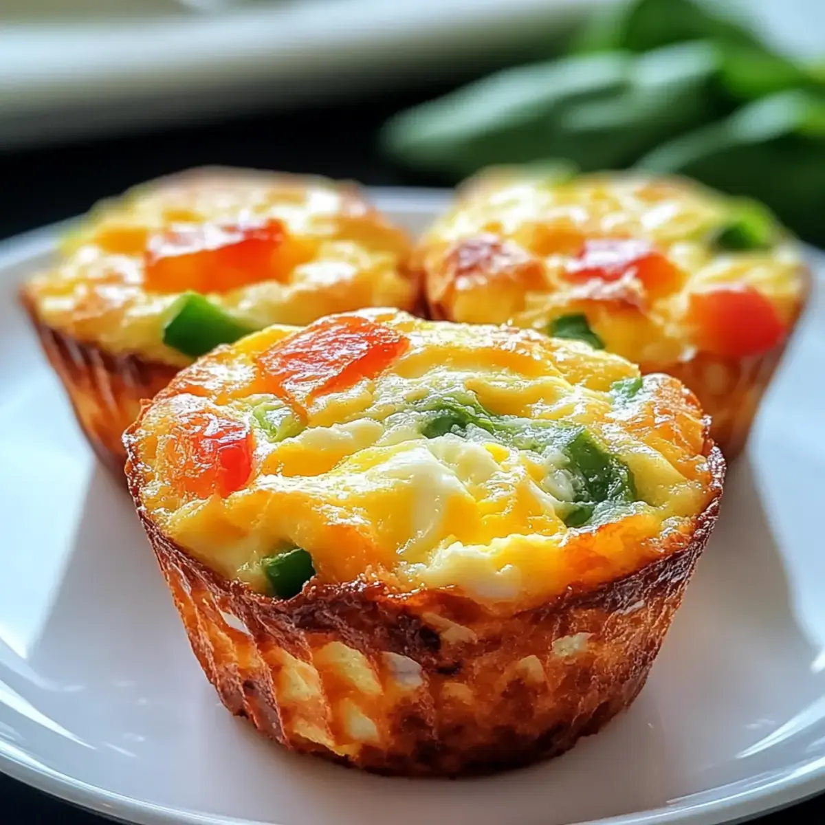 Hüttenkäse-Ei-Muffins