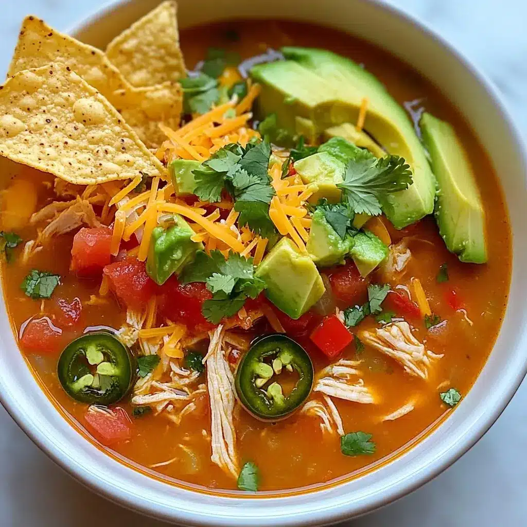 Instant Pot Chicken Tortilla Soup Rezept