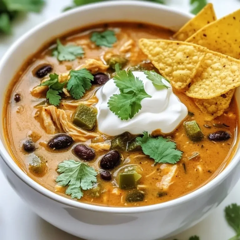 Instant Pot Chicken Tortilla Soup Rezept
