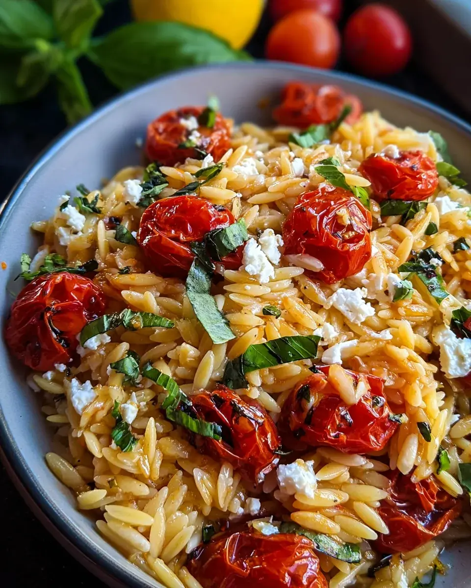 Italienischer Orzo Salat schnelles Rezept
