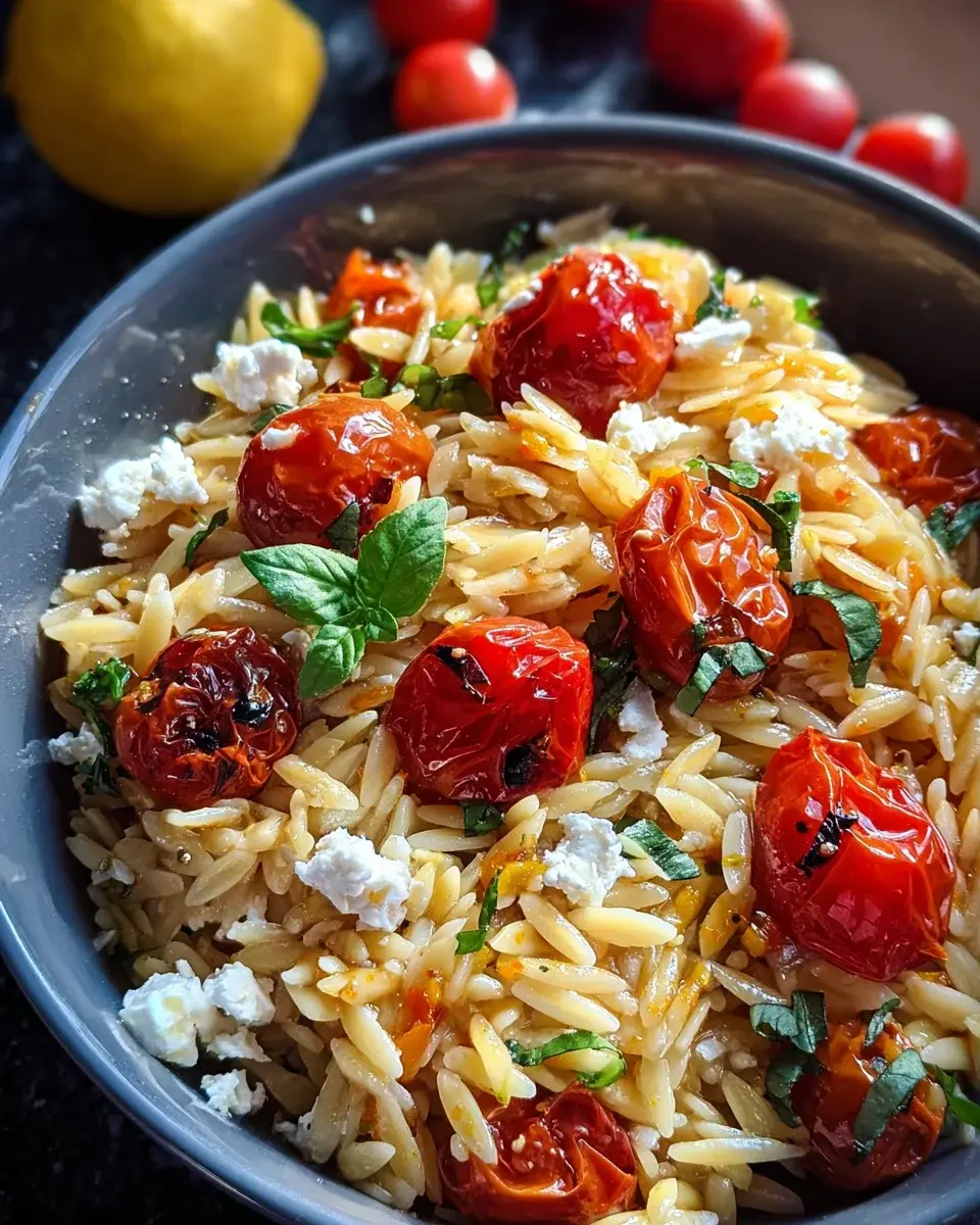 Italienischer Orzo Salat schnelles Rezept