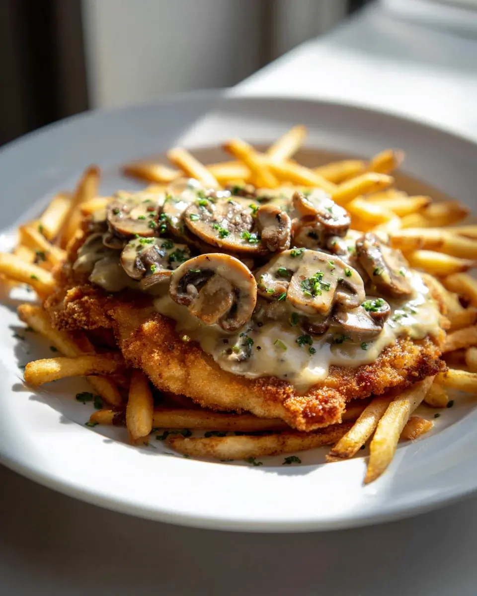 Jaegerschnitzel Mit Cbeef hampignonsose