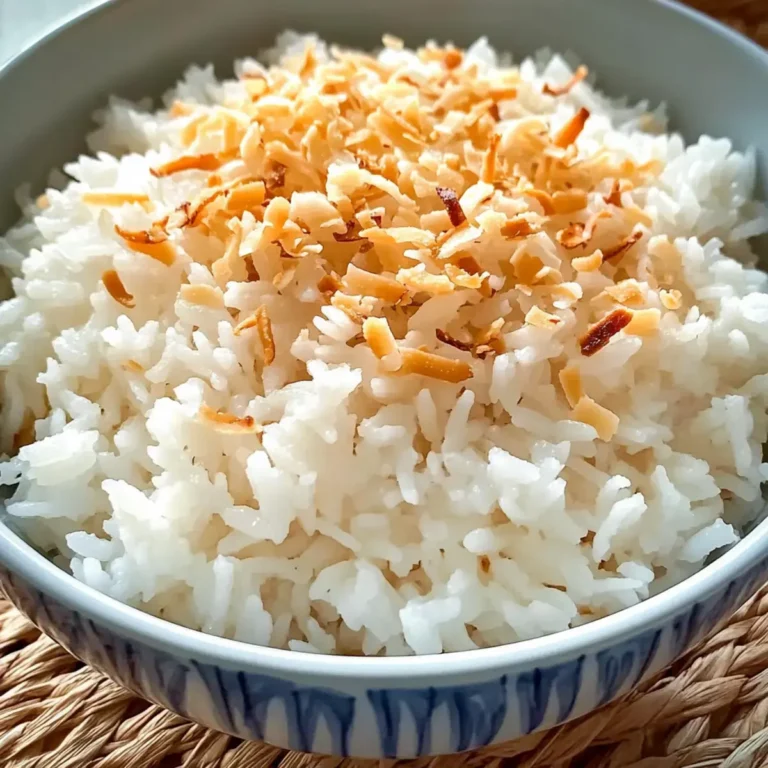 Jamaikanischer Kokosnuss Süßreis