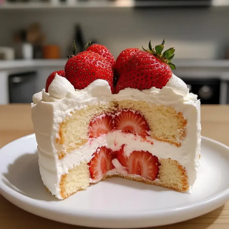 Japanische Erdbeertorte
