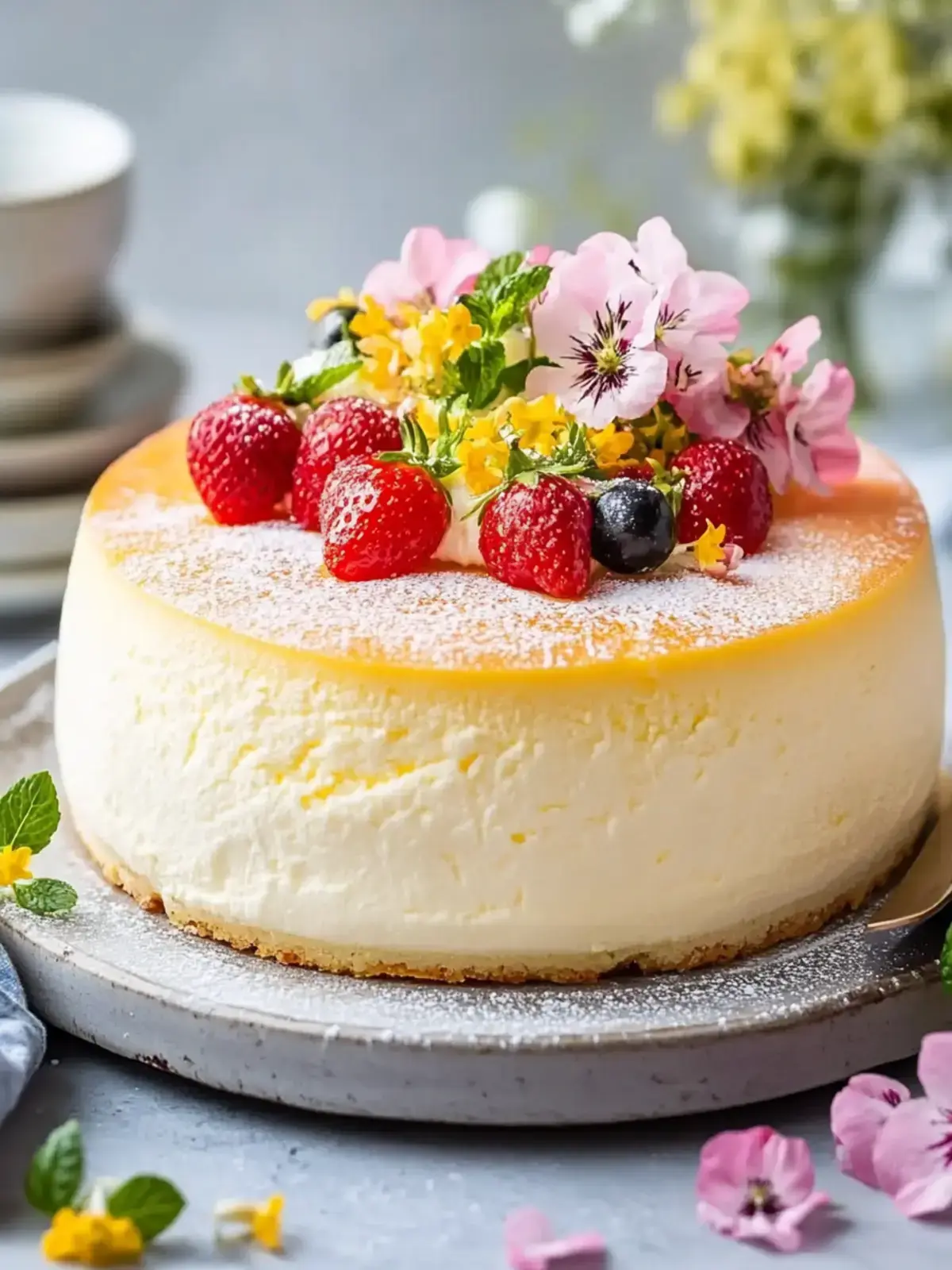 Japanischer Käsekuchen