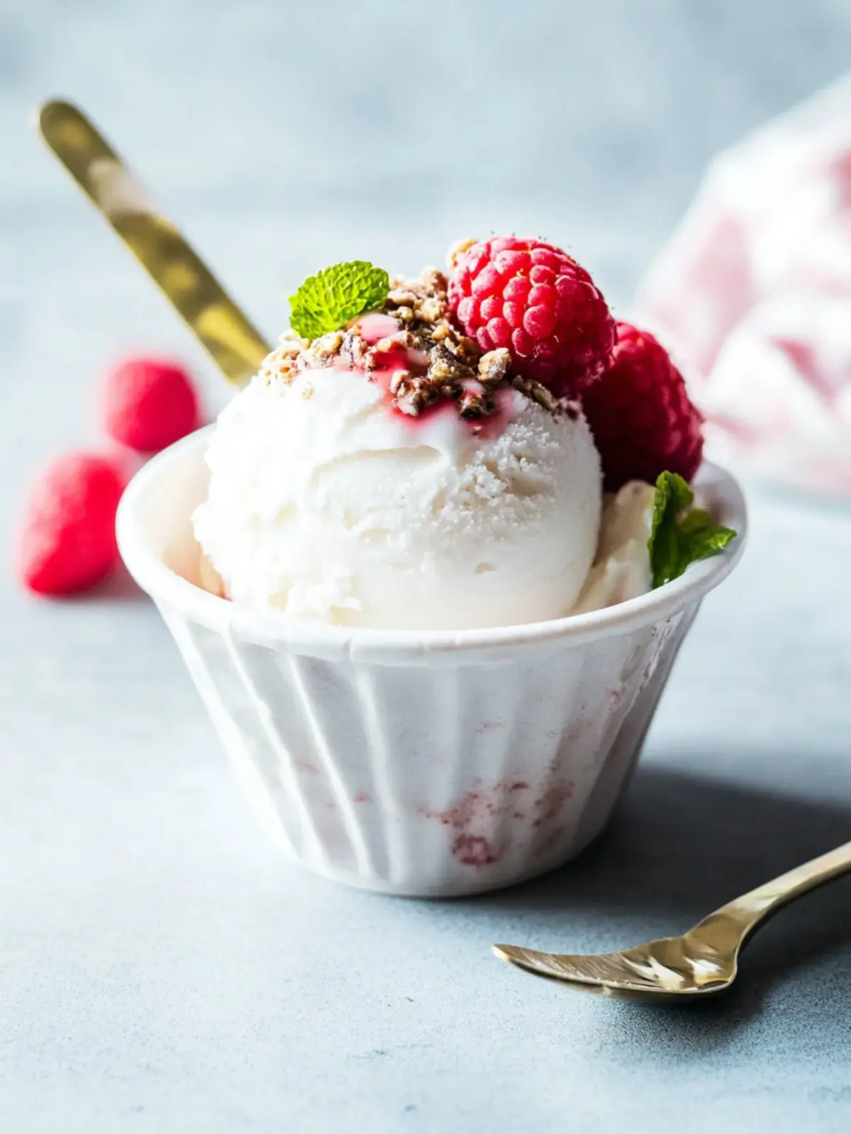 Joghurt Eis ohne Eismaschine