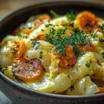 Junger Weiykohl in Butter