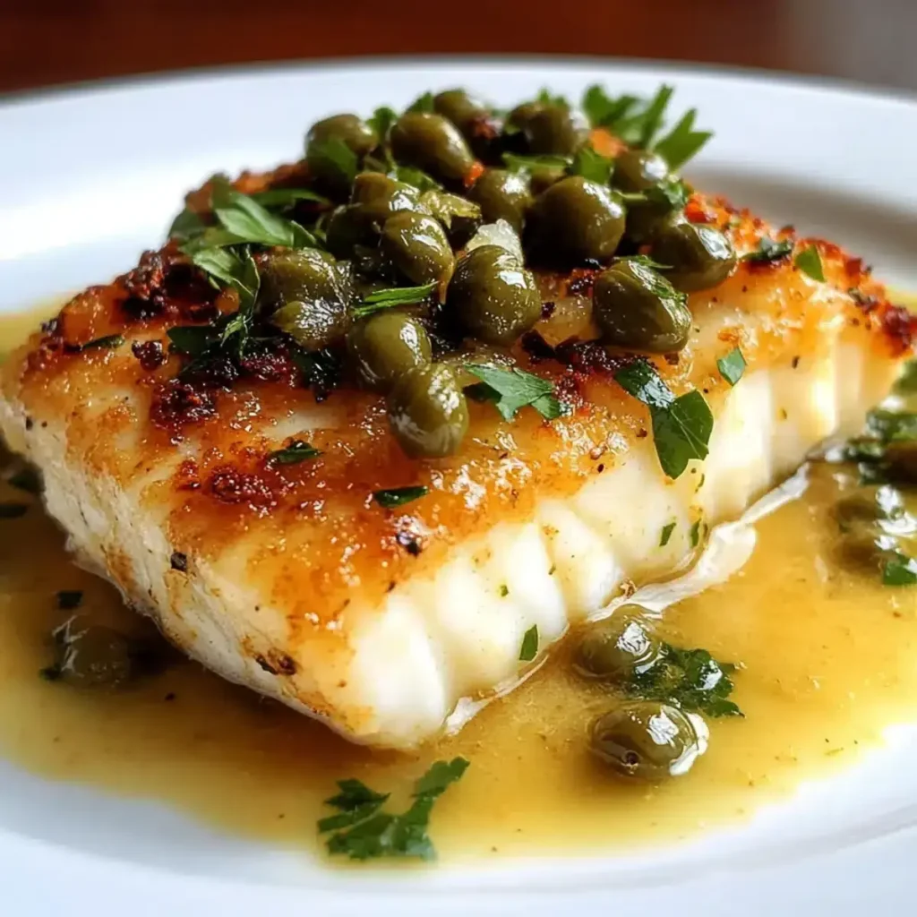 Kabeljau Piccata