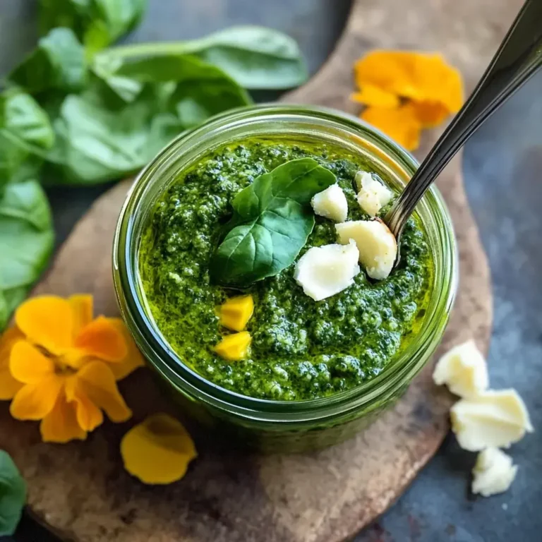 Kapuzinerkresse Pesto: Ein Unglaubliches Ultimatives Rezept für 5 Minuten – Feierabend Kochen