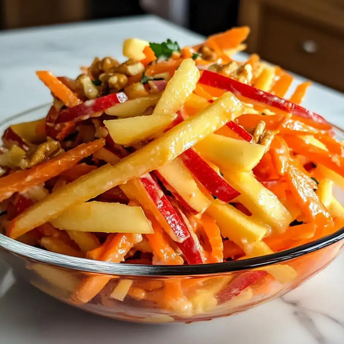 Karotten Apfel Salat