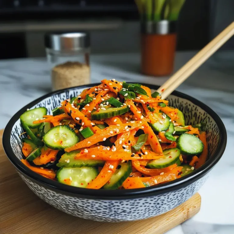 Karotten Gurkensalat