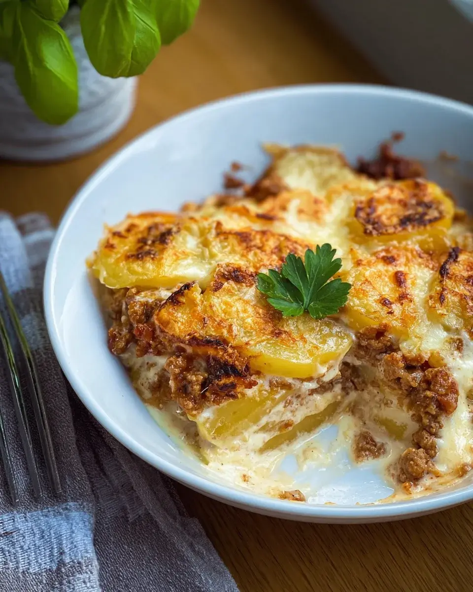 Kartoffel Hackfleisch Auflauf