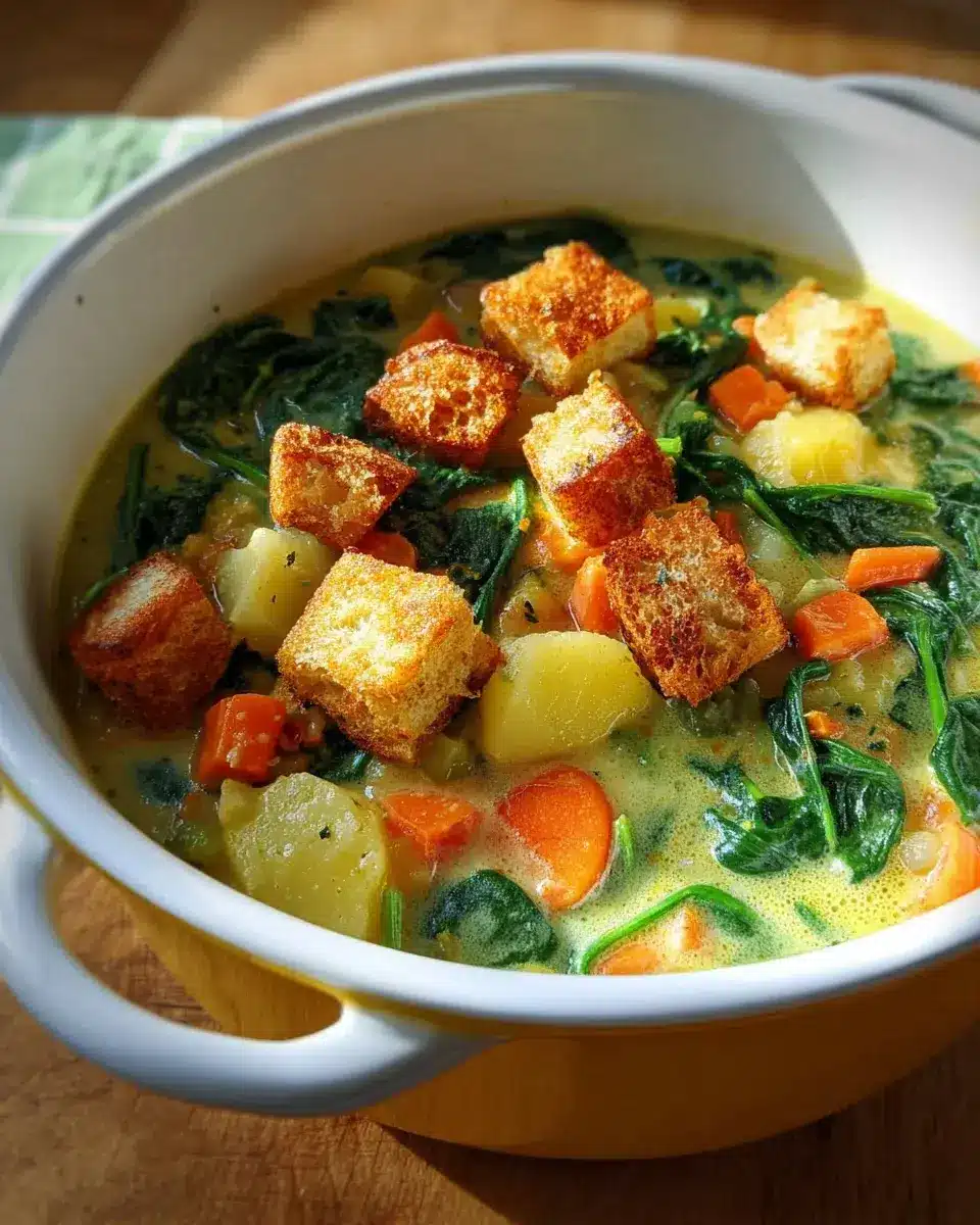 Kartoffel-Spinat-Eintopf Rezept