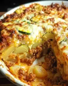 Kartoffelauflauf mit Rinderhackfleisch