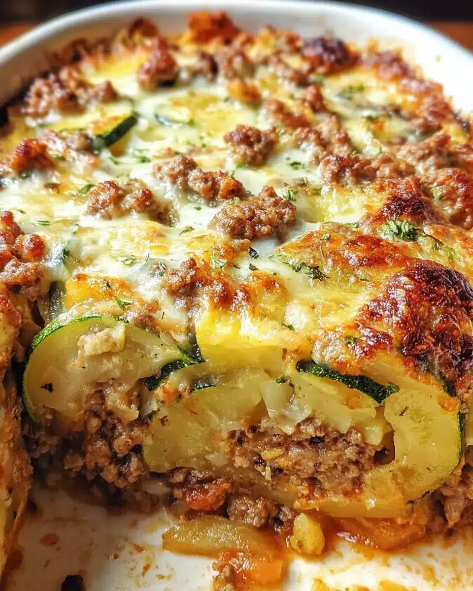 Kartoffelauflauf mit Hackfleisch