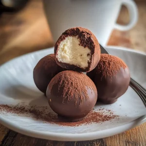 Keine Backen Tiramisu Trüffel