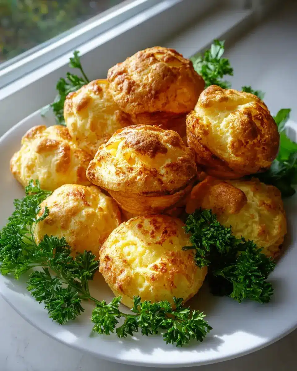 Keto Cheese Puffs