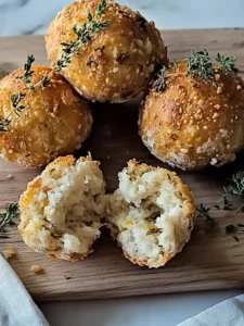 Kichererbsen- und Reisbällchen: Knusprige Snacks für Genuss