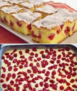 Schneller Kirschkuchen
