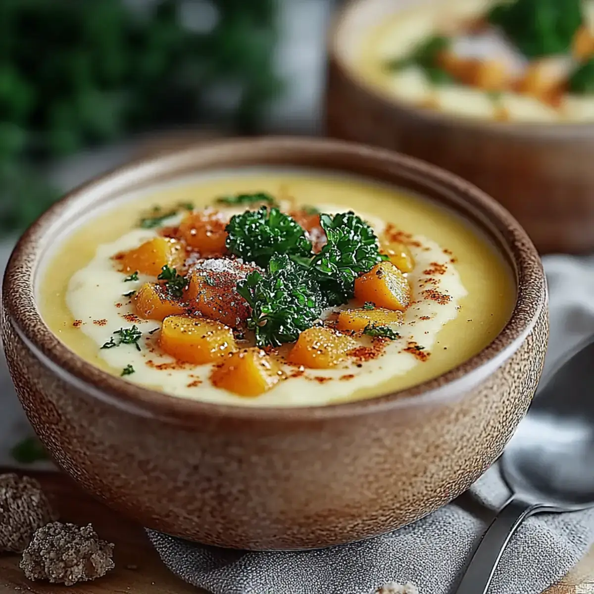 Klassische Kartoffelcremesuppe Rezept