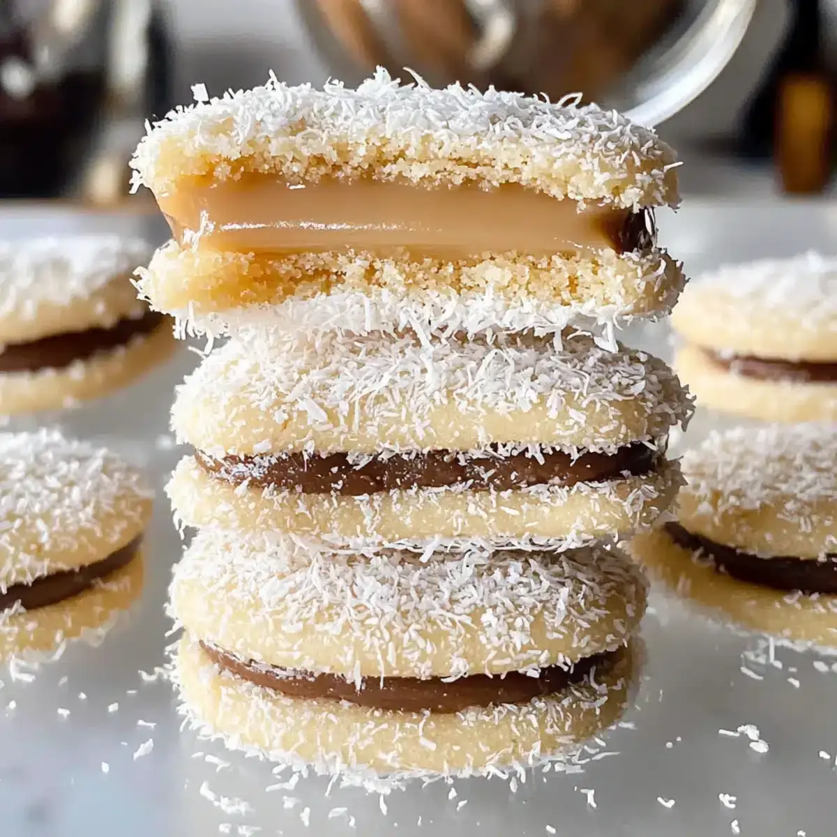 Klassische argentinische Alfajores