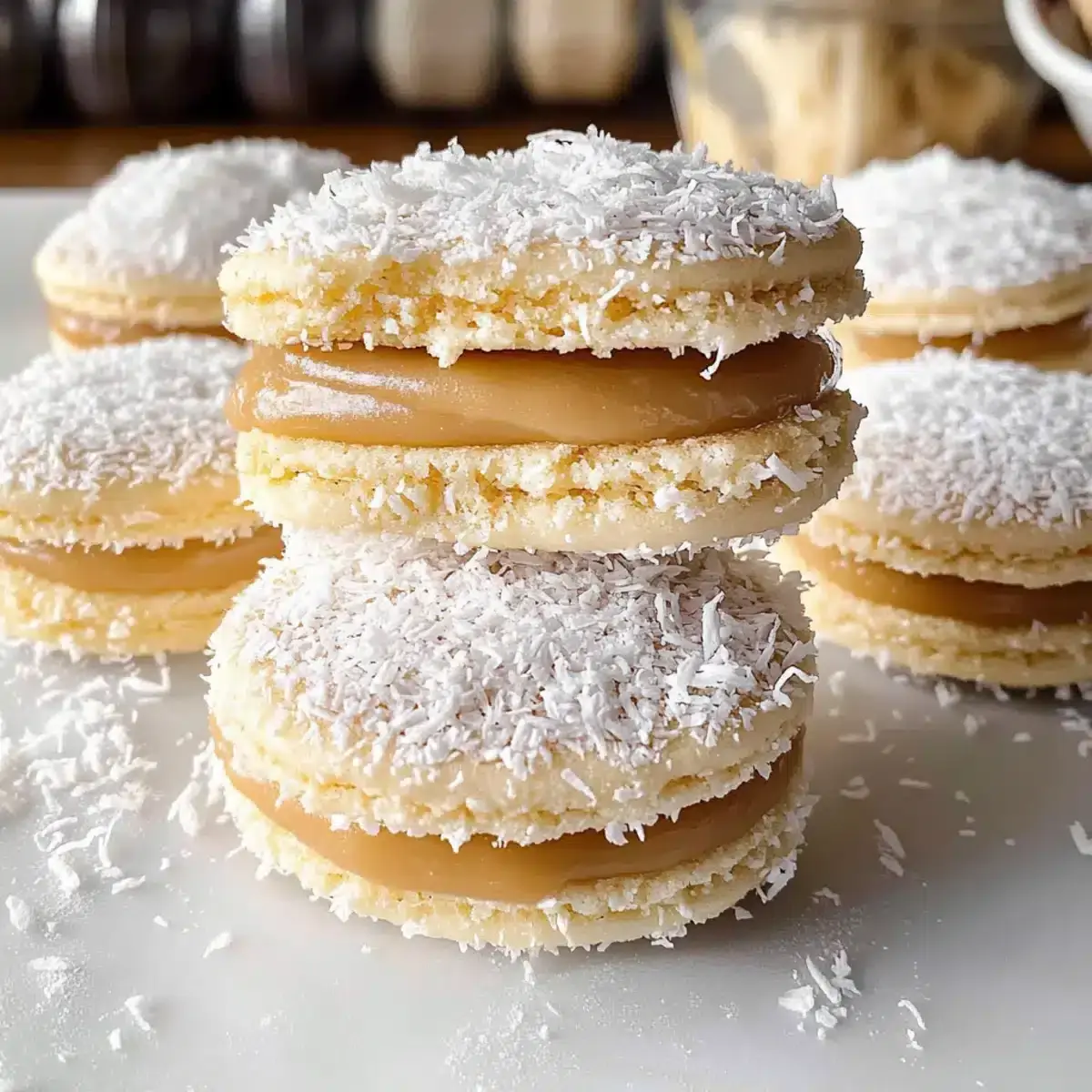 Klassische argentinische Alfajores