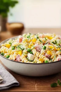 Klassischer Nudelsalat