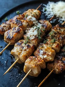 Knoblauch-Parmesan-Huhn vom Grill