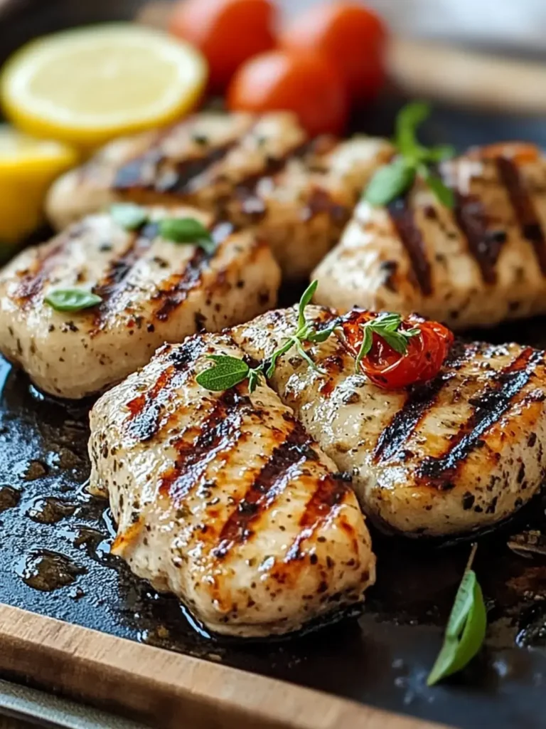 Knoblauch Parmesan Huhn vom Grill