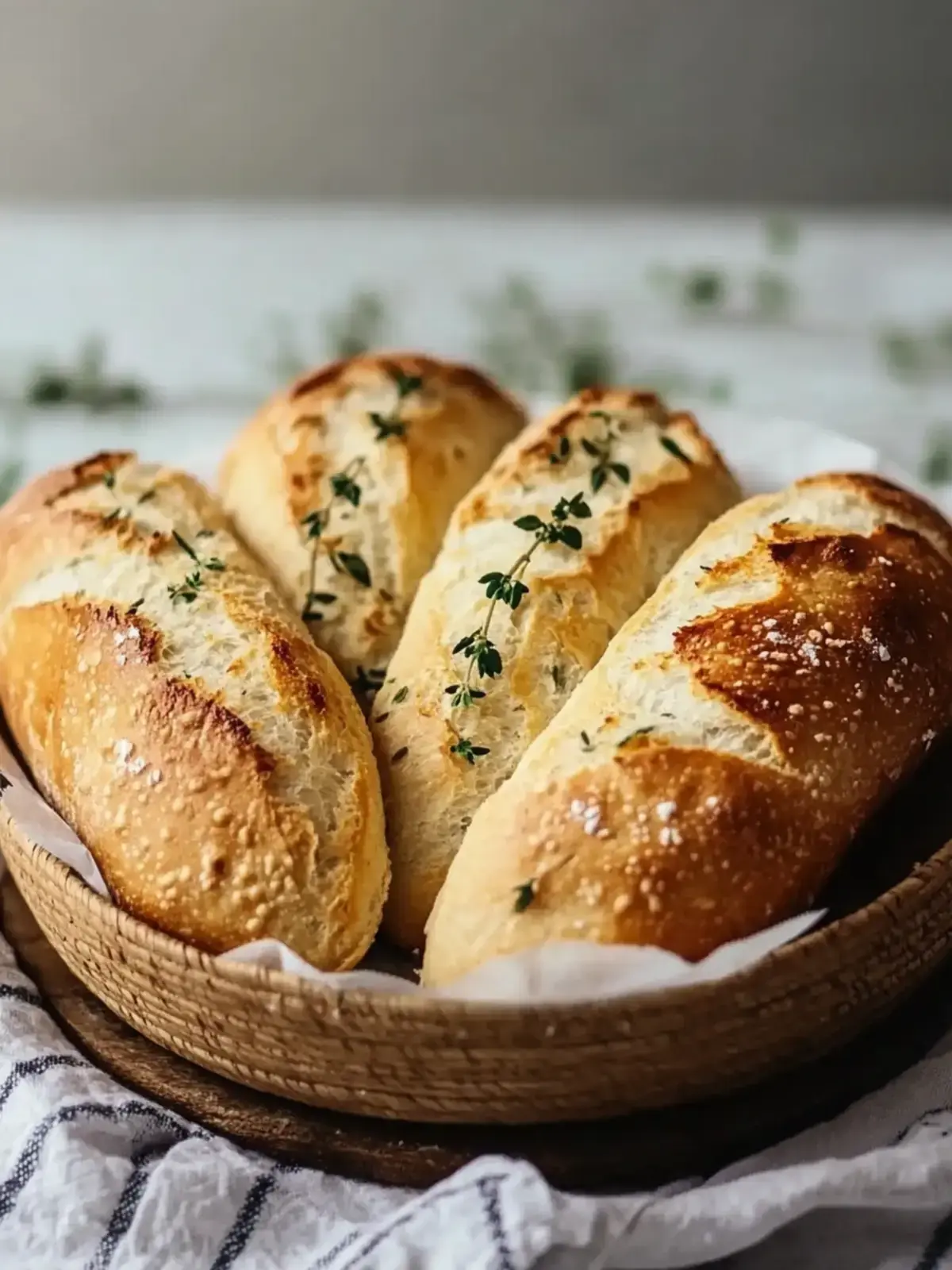 Knoblauchbrot Stangen einfach backen