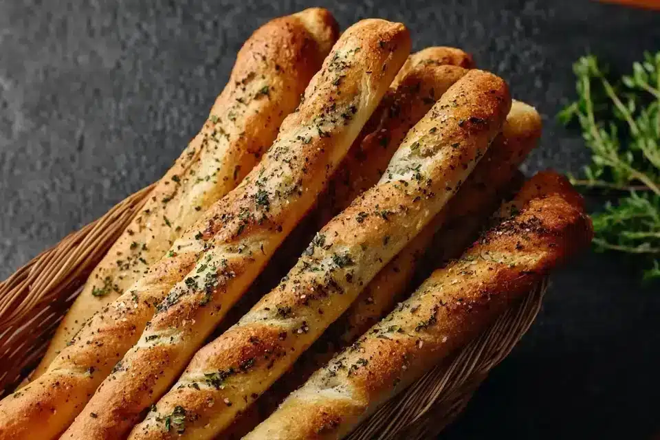 Knoblauchbrot Stangen