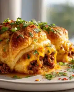 Knoblauchbutter-Biskuit-Taco-Explosionen