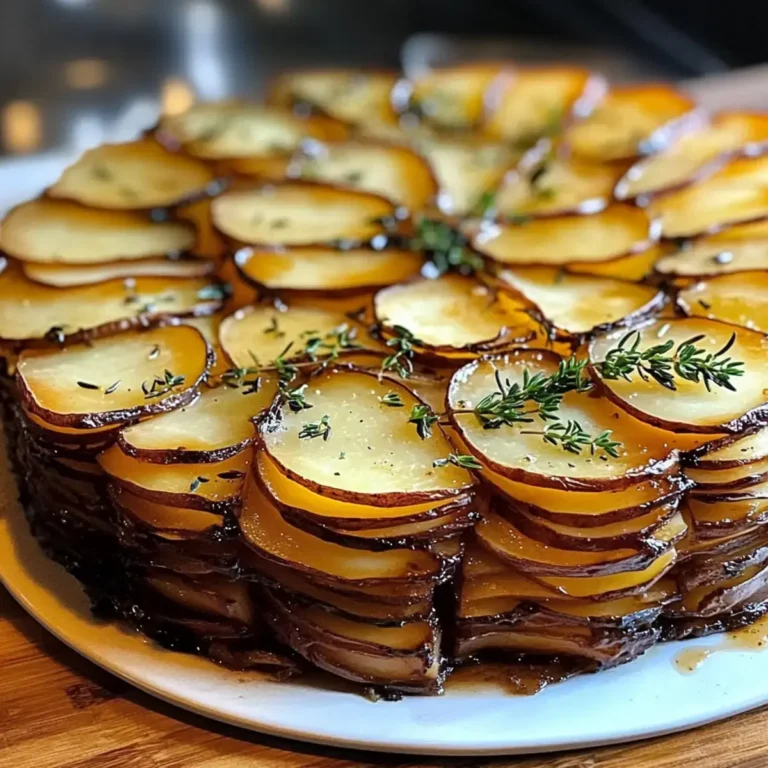 Knusprige Balsamico-Thymian Kartoffeltorte