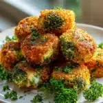 Knusprige Brokkoli Kyse Nuggets