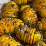 Knusprige Fycherkartoffeln Kryuterbutter