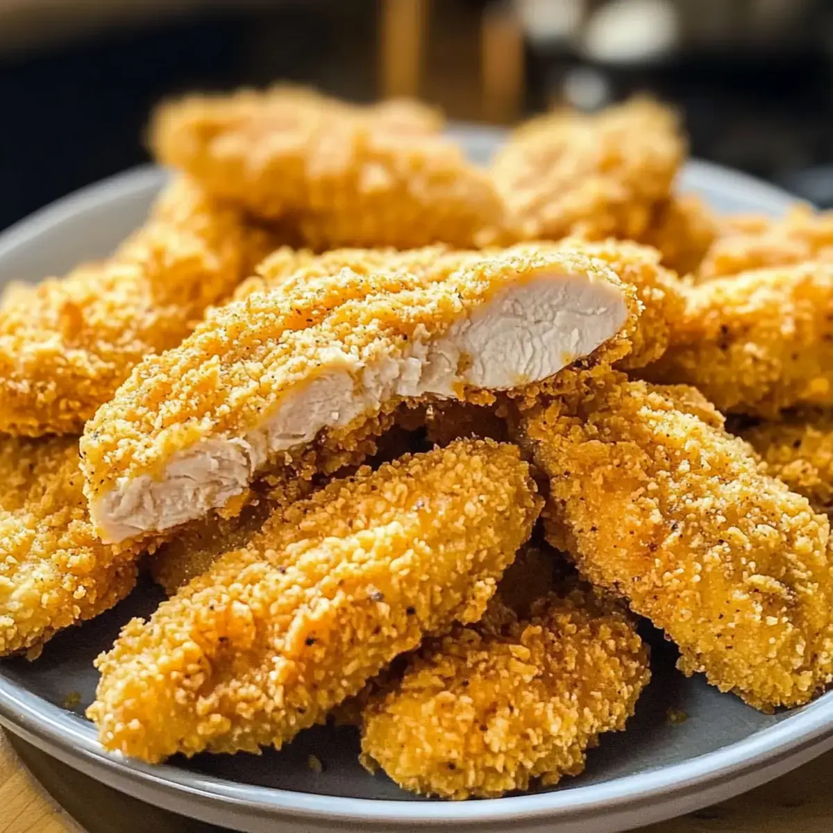 Knusprige Hühnerstreifen