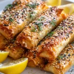 Knusprige Ofen Feta Ryllchen Einfach Lecker