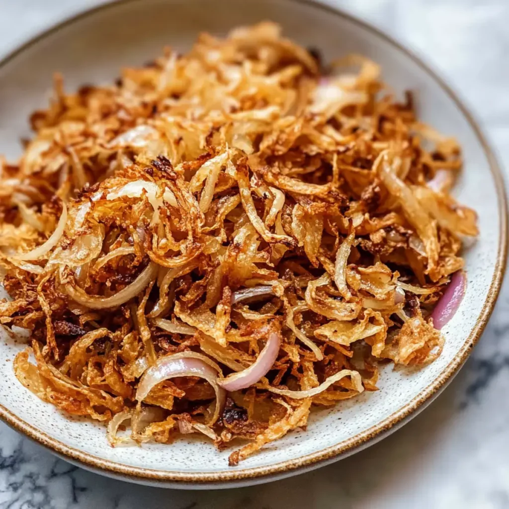 Knusprige Zwiebeln Heißluftfritteuse