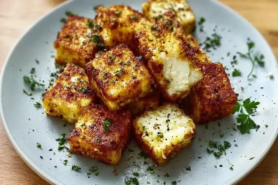 Knuspriger Feta aus dem Airfryer