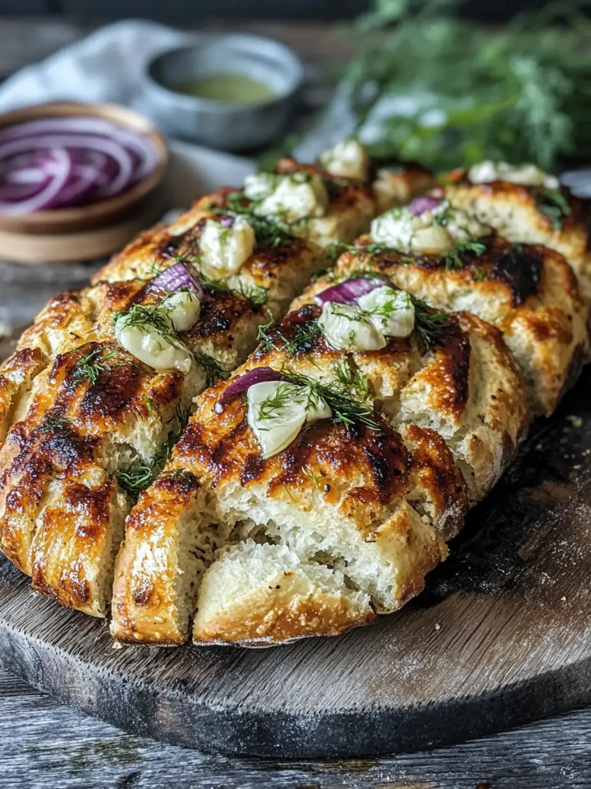 Knuspriges BBQ-Hühnchen-Fladenbrot Rezept