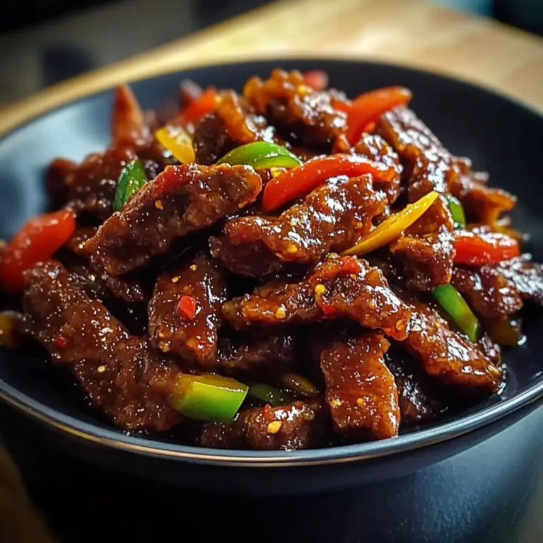 Knuspriges Chilli Rindfleisch