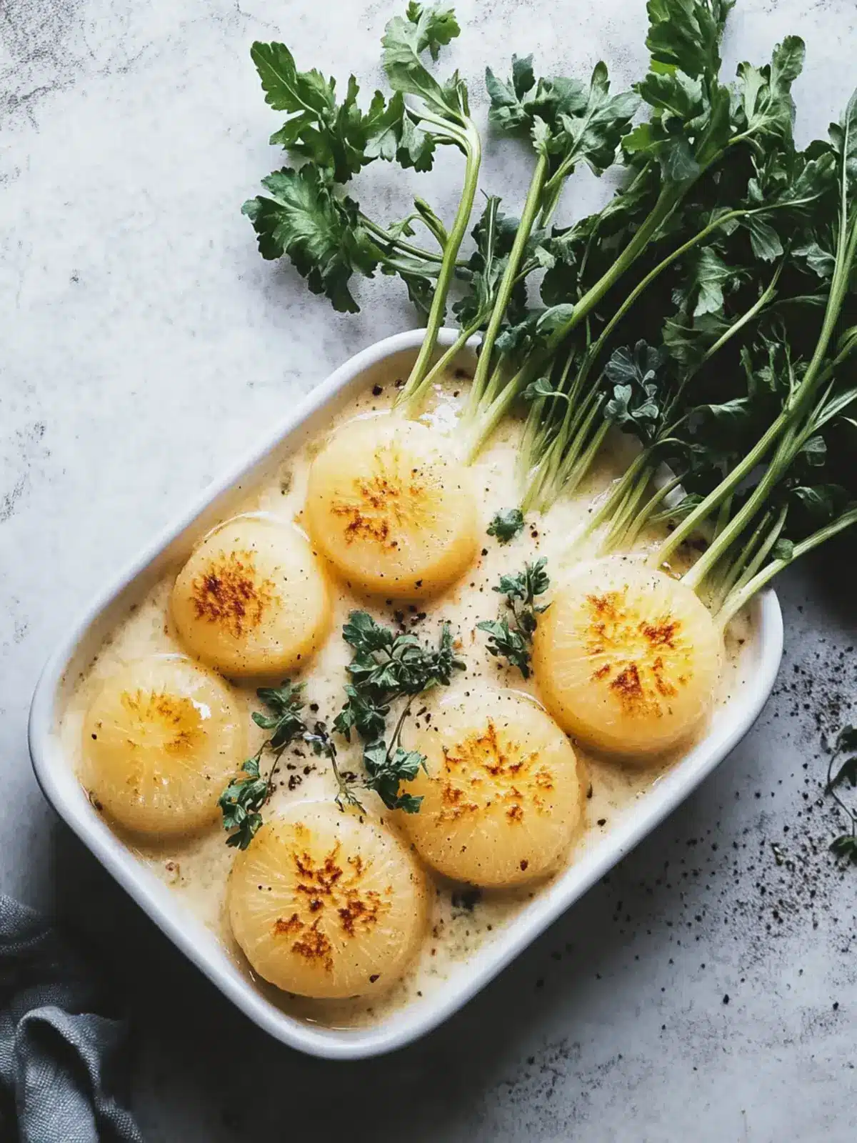 Kohlrabi und Kartoffelauflauf