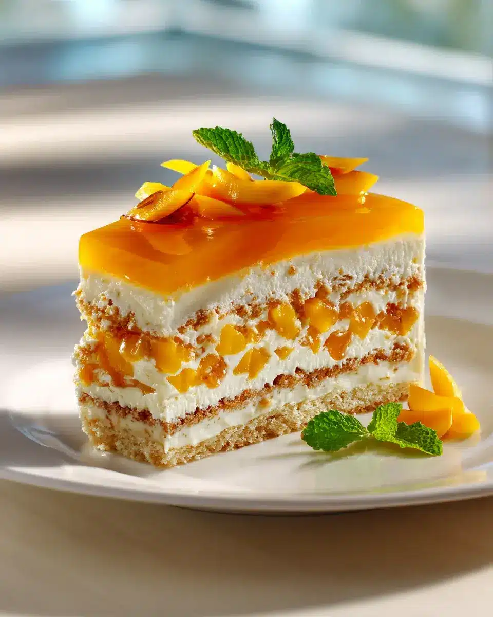 Kokos Mango Frühlingskuchen