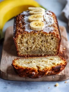 Kokosnuss Ananas Bananenbrot