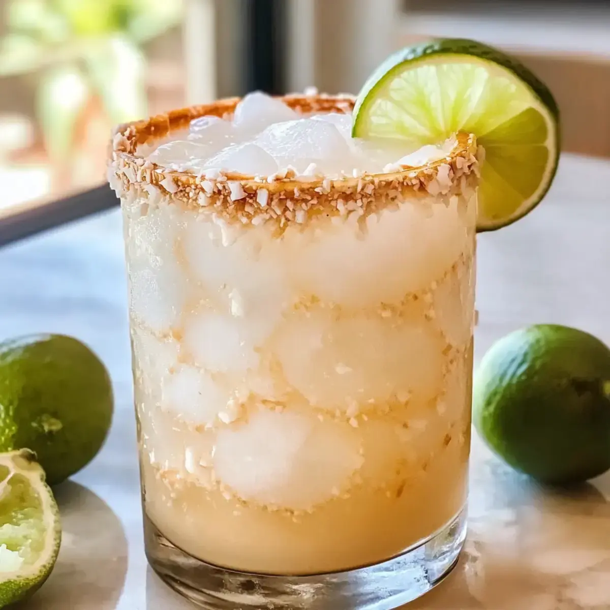 Kokosnuss Lychee Eisgetränk