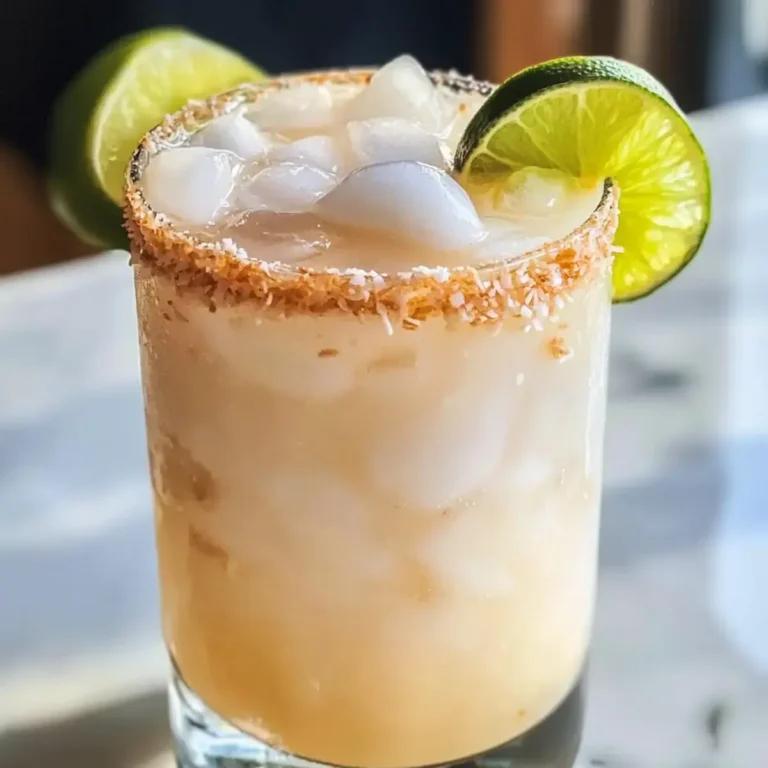 Kokosnuss-Lychee-Eisgetränk