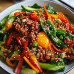 Koreanische Hackfleischpfanne