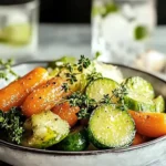 Krosse Ahornsirup Glasierte Karotten Rosenkohl