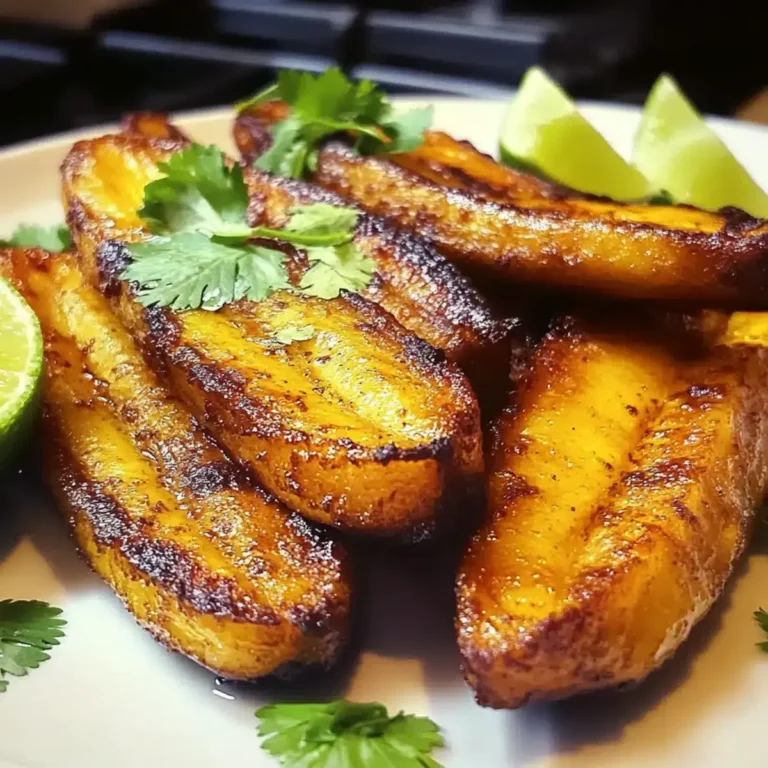 Crispy Kubanische Mojo-geröstete Kochbananen – Ein leckeres Gericht